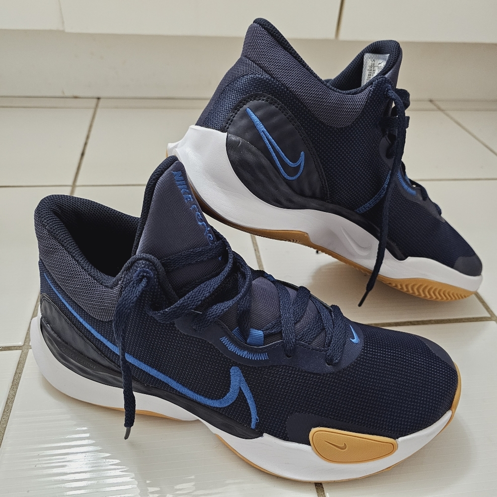 NWOT Nike Renew Elevate 3 Navy Blue Sneakers Trainers Sz 10